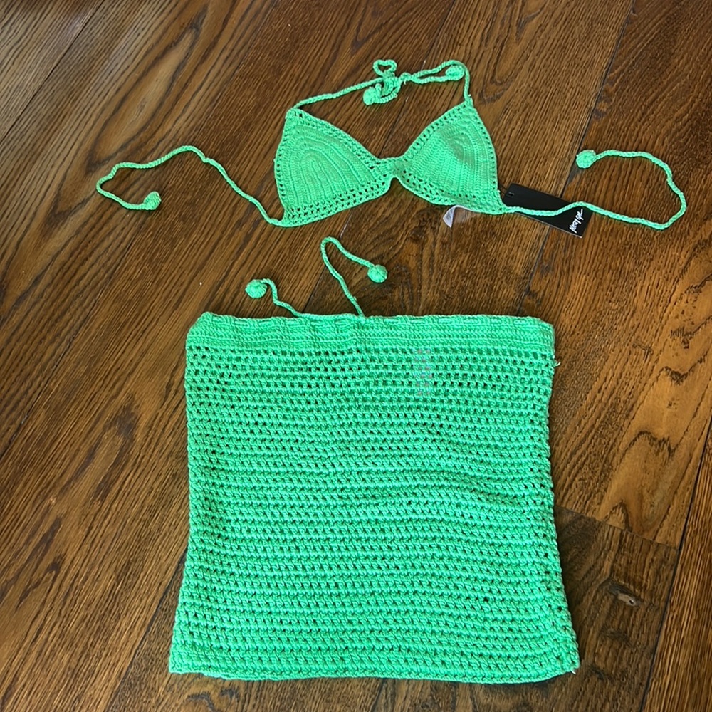 Green Set from Nastygal! Original tags, great condition.